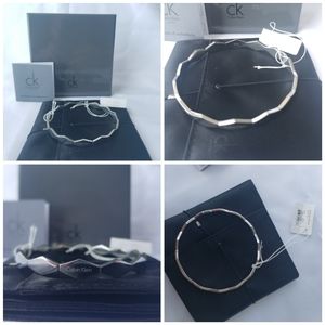 Calvin Klein Stainless Steel Snake Bangle